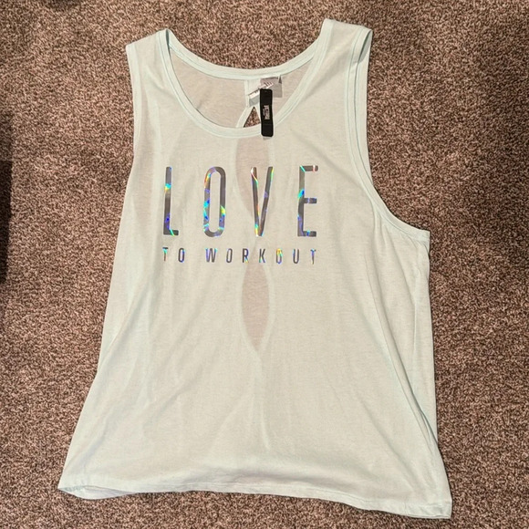 New Victoria Sport Victoria's Secret Keyhole-back tank top - Picture 5 of 8